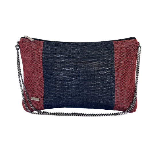 Clutch Coral e Preta